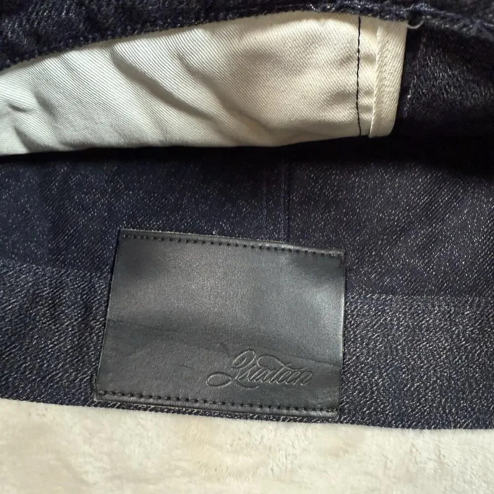 3Sixteen Ranch Jacket Mens Size Small Denim Selvedge Salt Pepper Barn - Picture 11 of 13